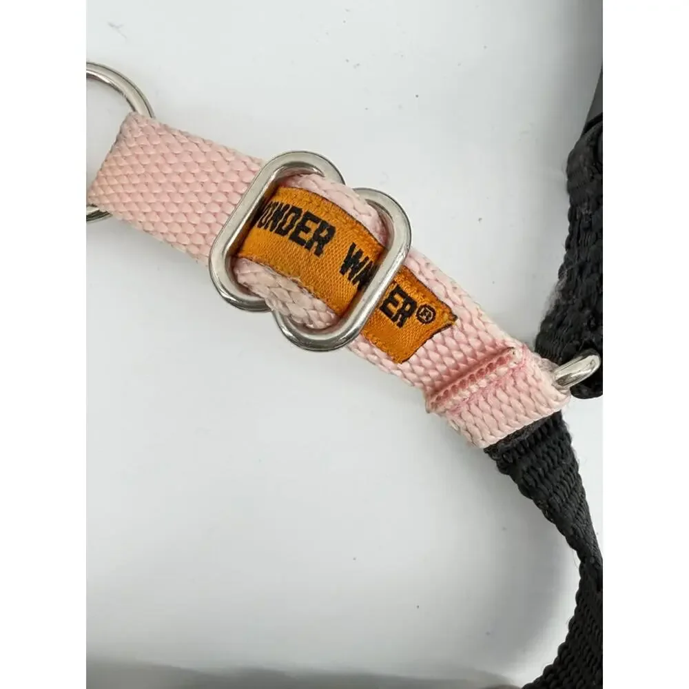 Wonder Walker® - No-Pull Dog Harness - Size XS Black/Pink